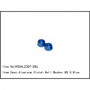 Aluminum Clutch Bell Washer M3.0,Blue,2 pcs